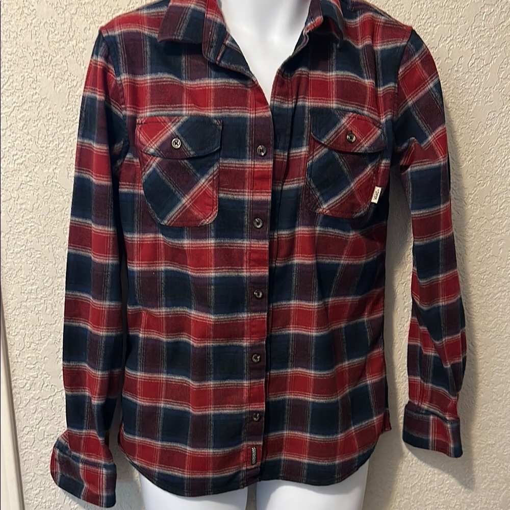 Vans Long Sleeve Flannel Sz S